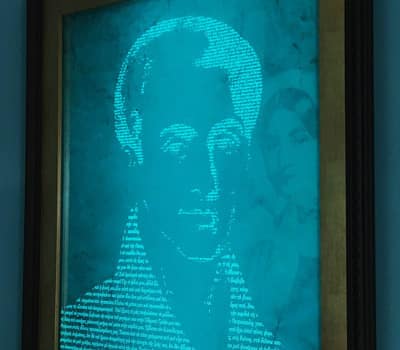 Kapodistrias wall lighting frame